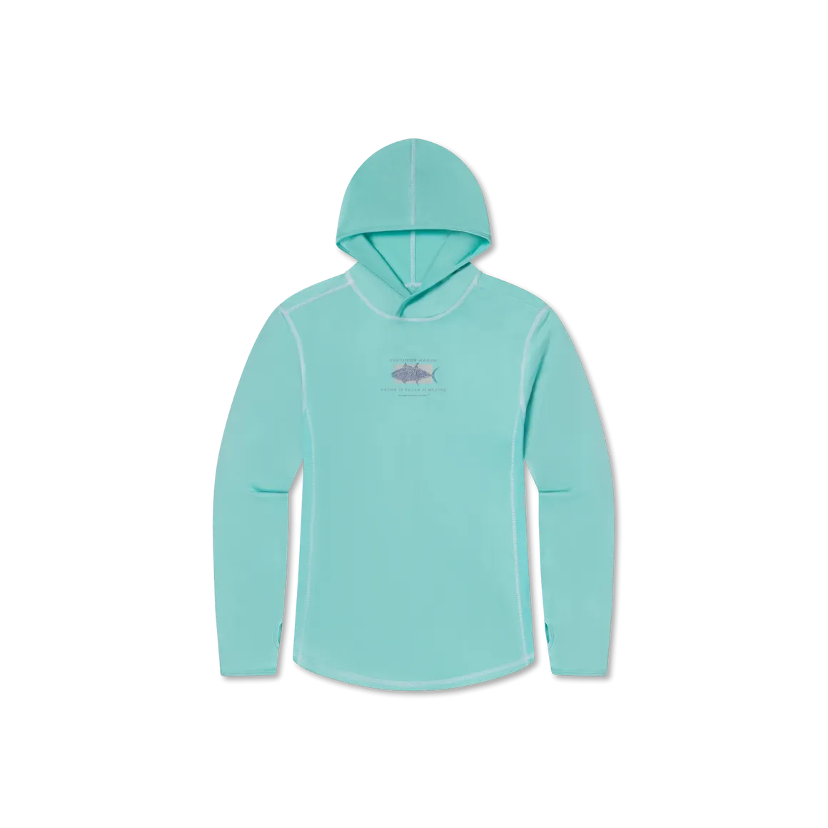 Youth FieldTec™ Featherlight Performance Hoodie - Made in the Gulf - Southern Marsh